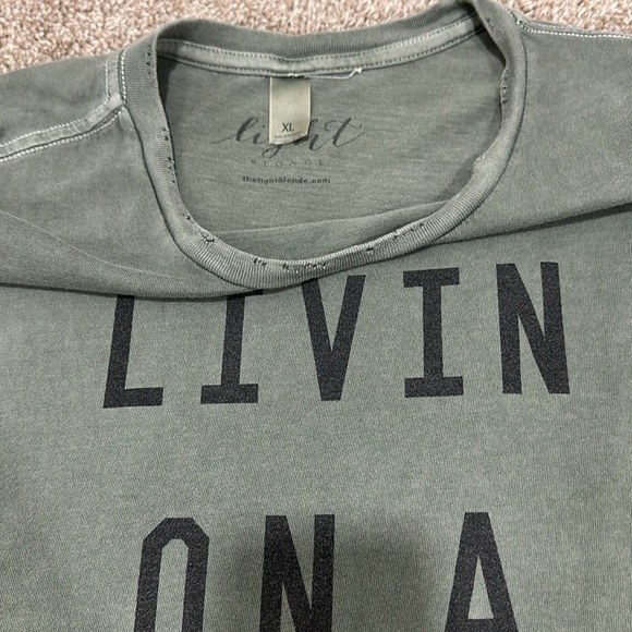 Livin on a Prayer Tee - Picture 3 of 3